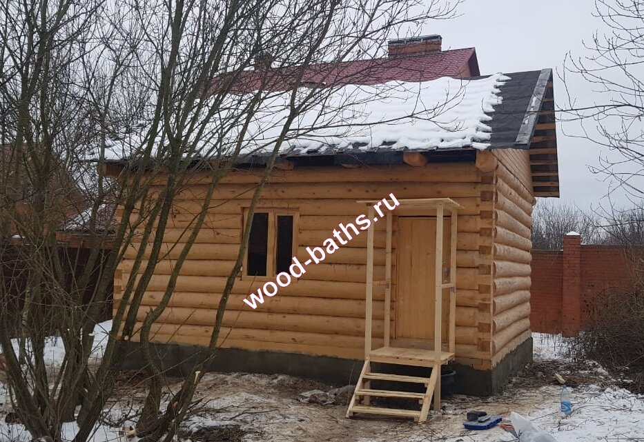 Сруб бани 3х5м